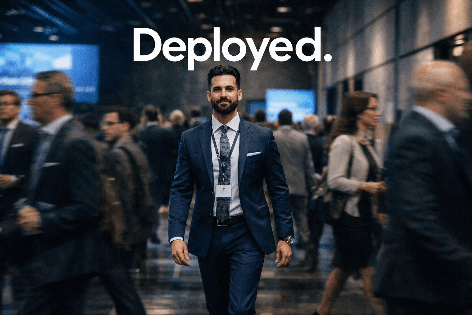 WingMann deployed at trade show